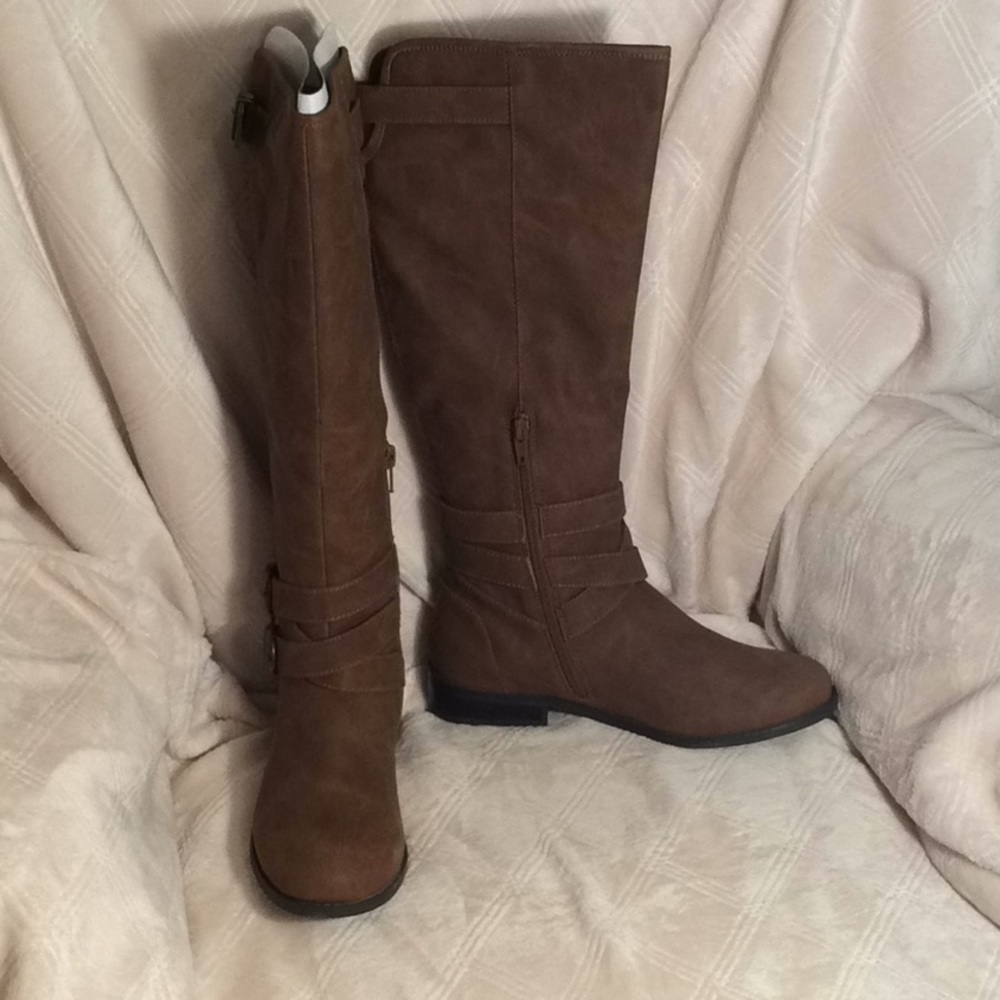 Madden Girl Karmin Brown Size 7 Wide - Picture 3 of 10